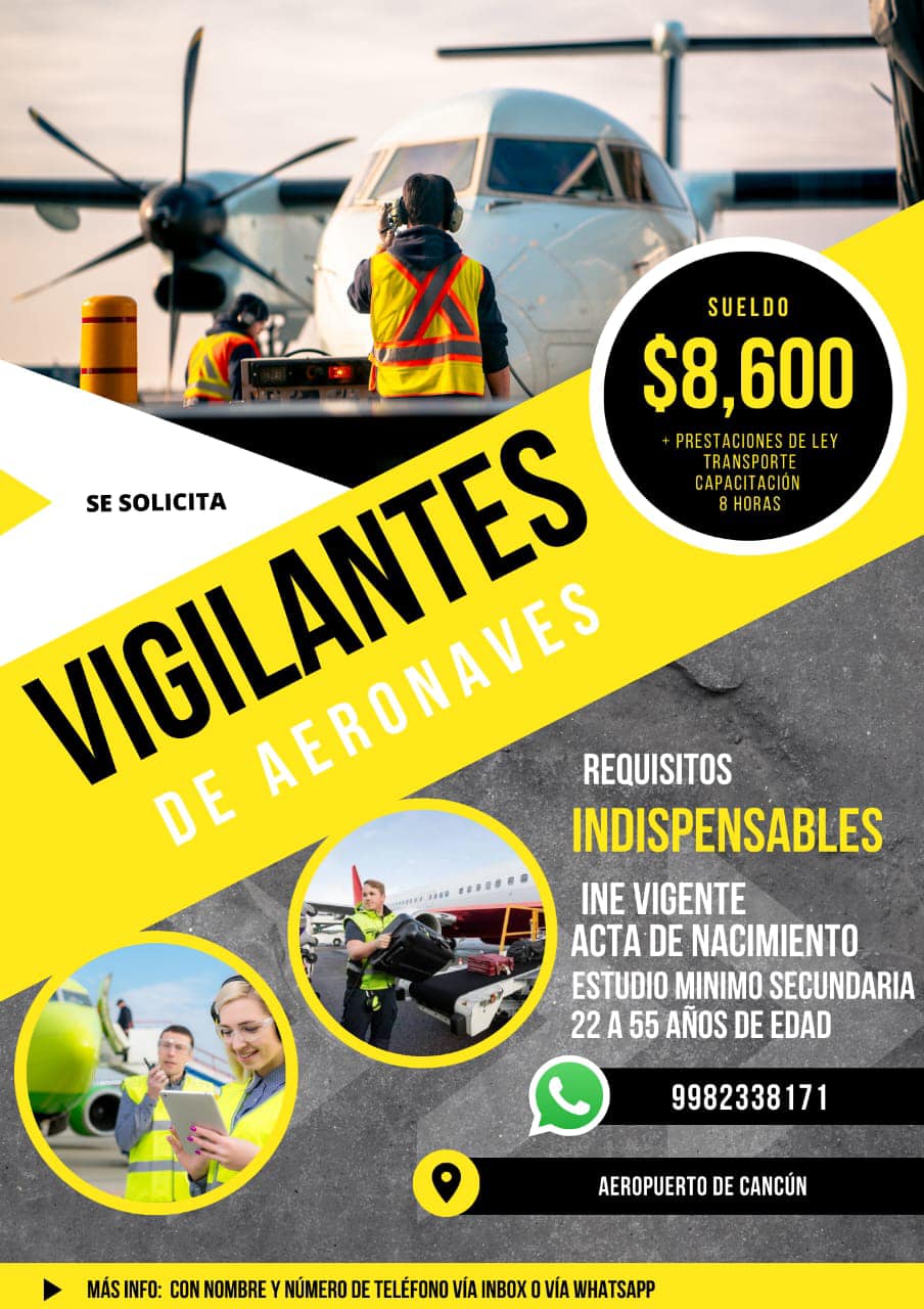 Trabajos sin experiencia en Cancún